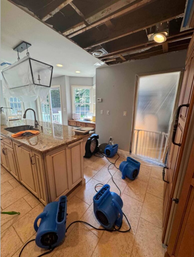 Detailed property damage inspection and documentation